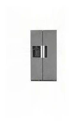 Whirlpool WSF5574 American Fridge Freezer - Stainless Steel